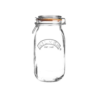 KILNER ROUND CLIP TOP JAR 2LTR